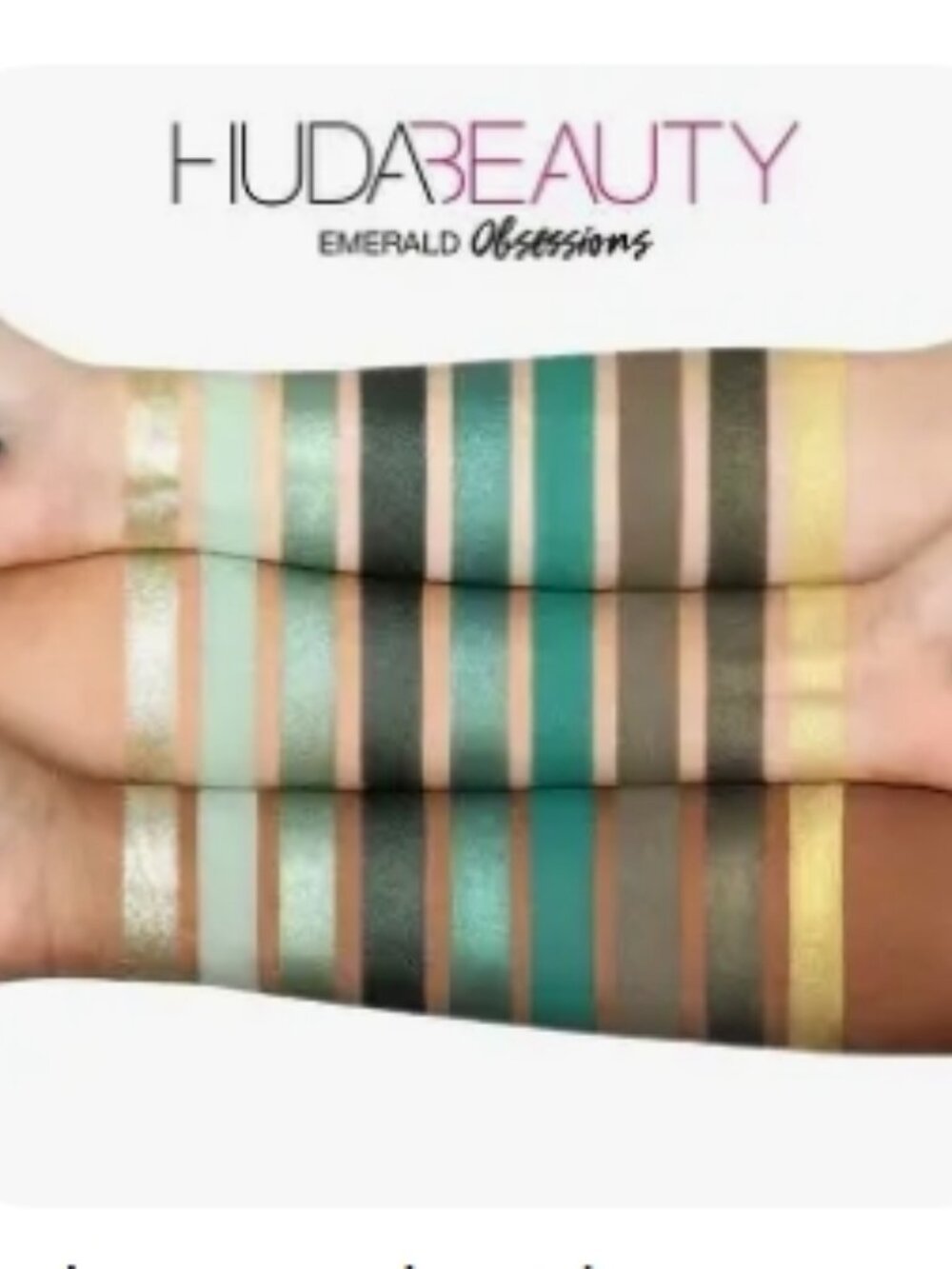 HUDA BEAUTY Amethyst, Emerald, and Sapphire Obsession Eyeshadow Palettes - Picture 3 of 10